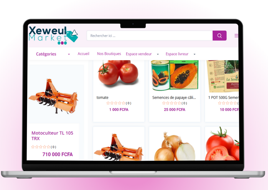 Ajout de produits