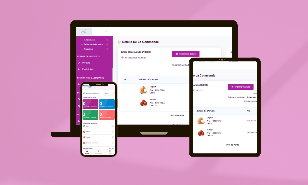 Gestion de commande